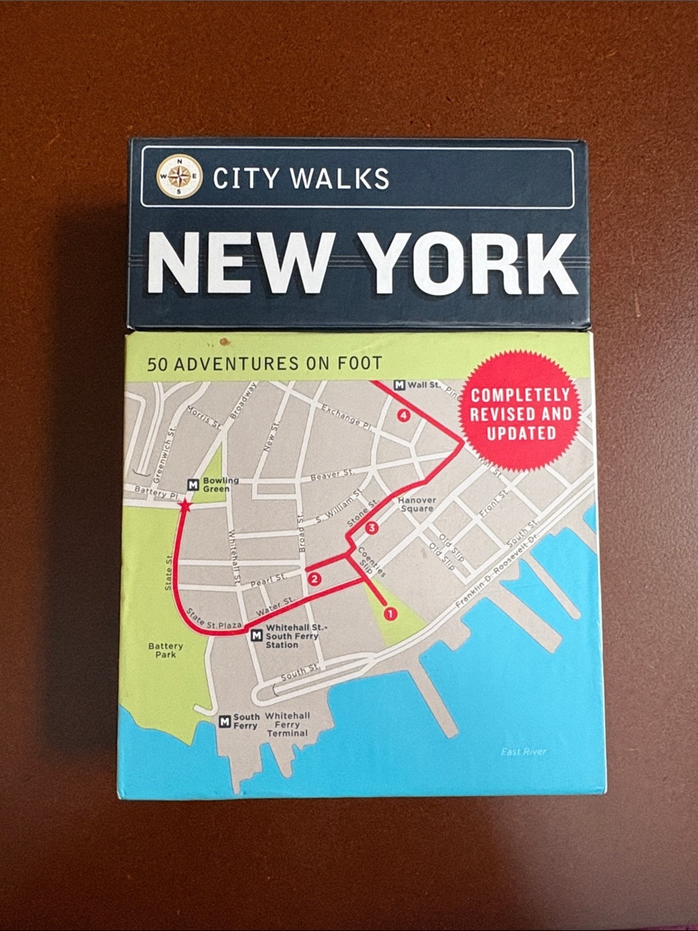 Chronicle Books New York City Walks Cards -  50 Adventures on Foot